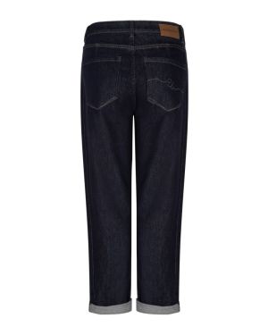 Caitlina side patch darkblue