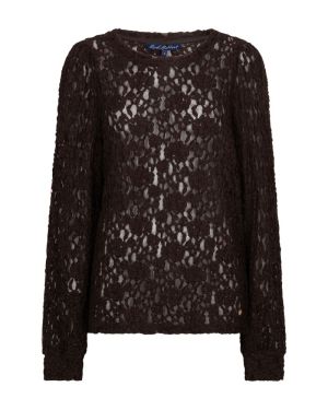 Top lace espresso