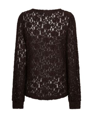 Top lace espresso