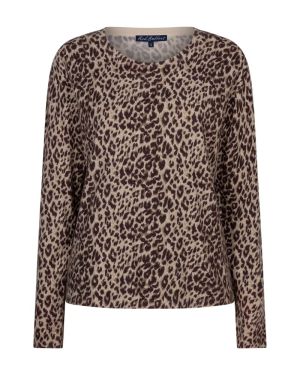 Sweet animal print burgundy
